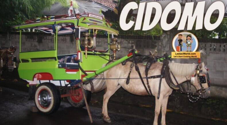 Cidomo horse cart Gili