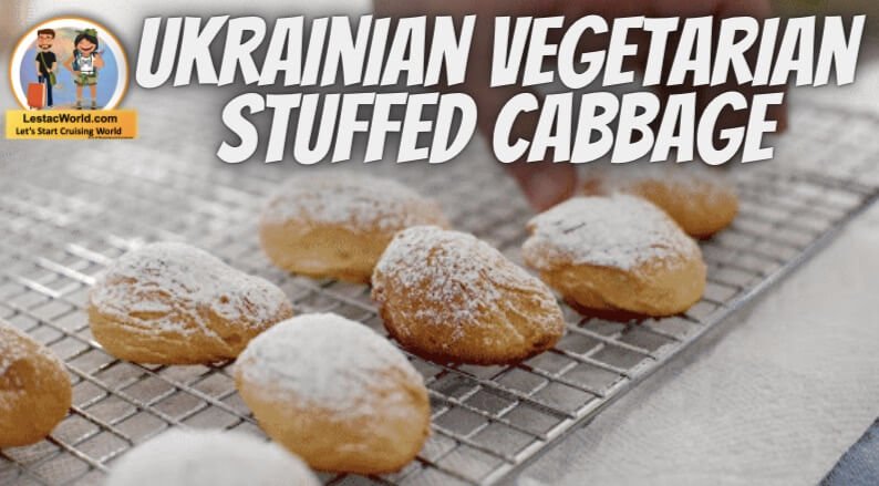 Ukrainian Vegetarian Stuffed Cabbage