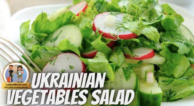 Famous local vegetarian food of Ukraine !