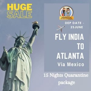 Mumbai to Atlanta via Mexico