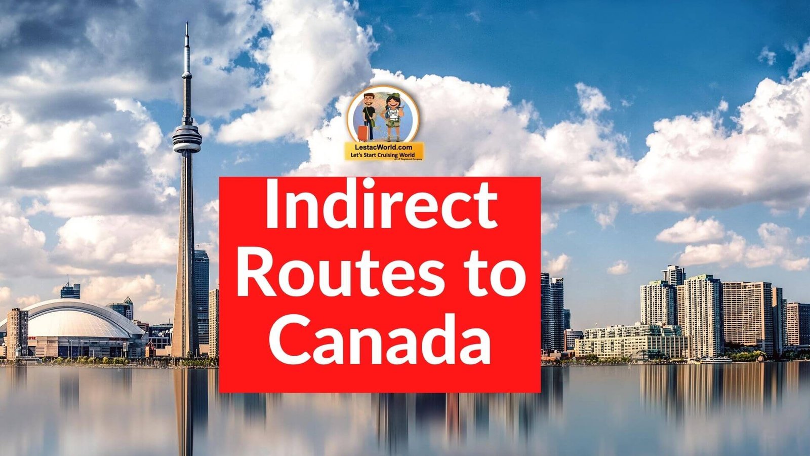 Indirect routes from Canada to India