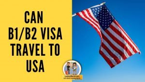 Can I travel to USA on B1/B2 Visa?