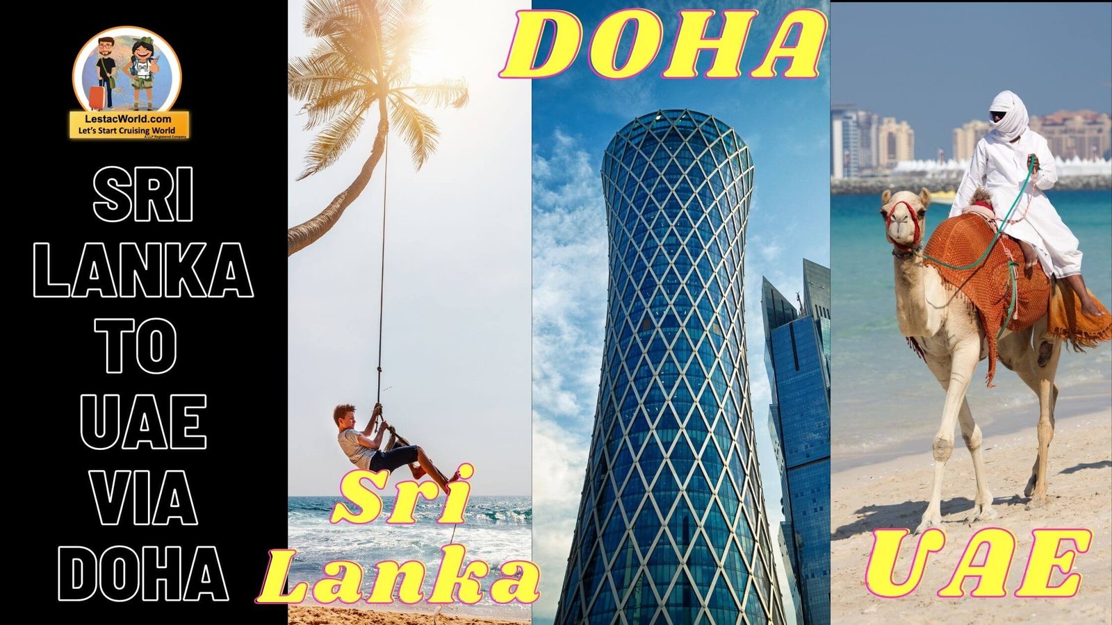 Sri Lanka to UAE via Qatar