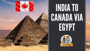 India to Canada Via Cairo