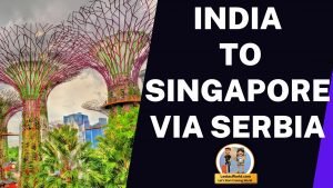 India to Singapore via Serbia