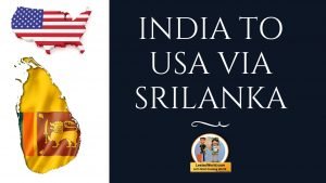 India to USA via Sri Lanka