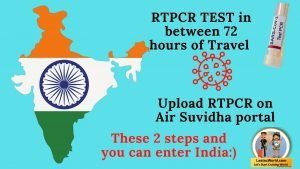 USA to India Travel requirements