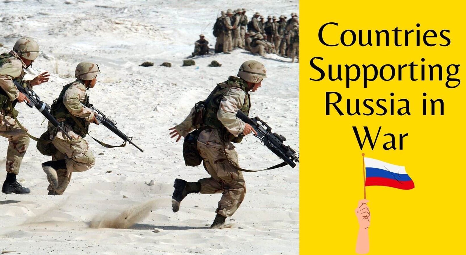 Countries supporting Russia In War