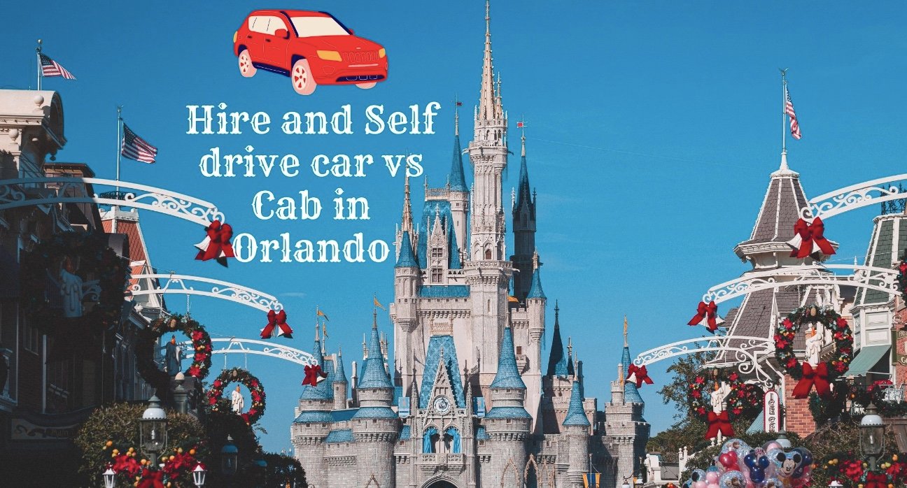 Hire and Self Drive a car vs Public transport in Orlando