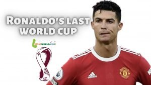 Ronaldo's last world cup match will be in Qatar