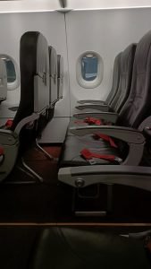 Seats of Vietjet airlines aircraft