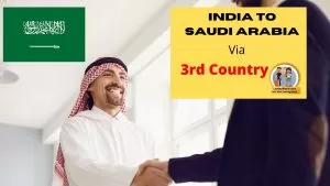 India to 3rd Country Via Saudi Arabia