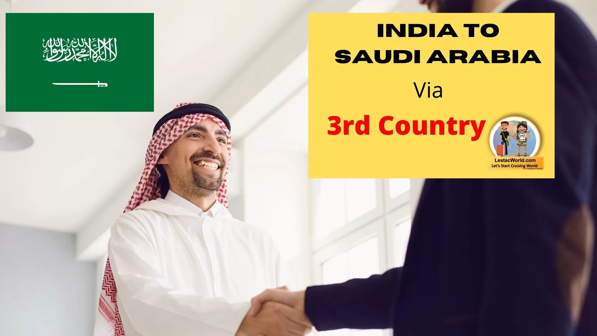 India to 3rd Country Via Saudi Arabia