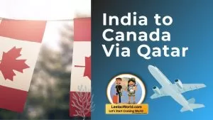 India to Canada Via Qatar