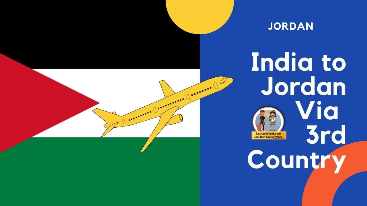 India to Jordan Via 3rd Country