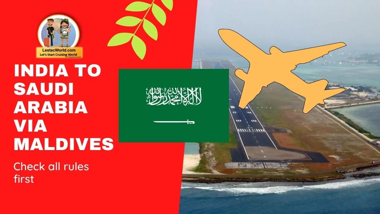 India to Saudi Arabia Via Maldives