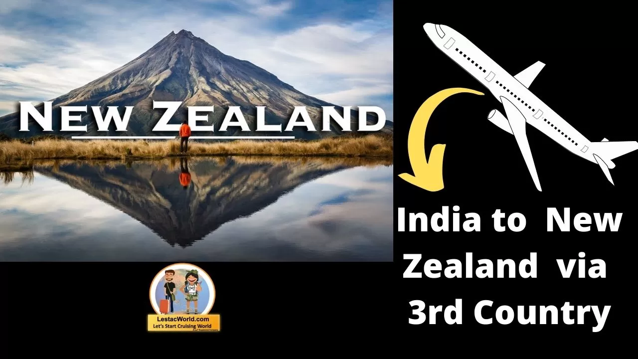 India to New Zealand Via 3rd Country Indirect route