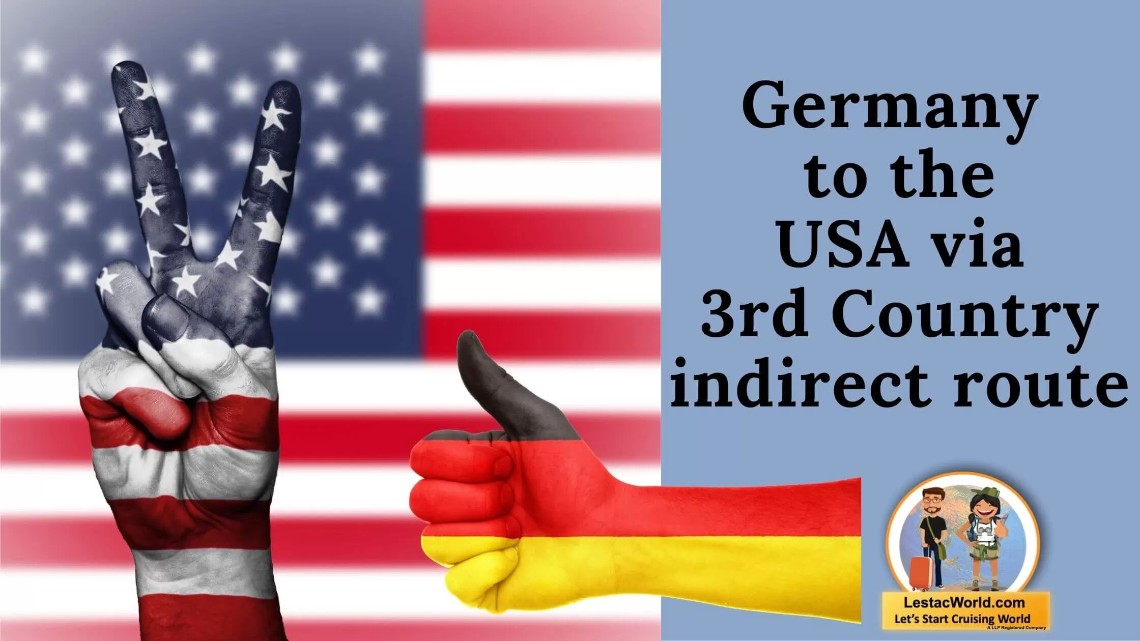 Travel from Germany to USA during Covid bans!