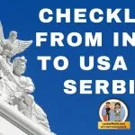 CheckList to travel from India to the USA Via Serbia?