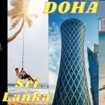 Sri Lanka to UAE via Qatar