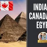 India to Canada Via Cairo, Egypt!
