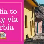 India to Italy via Serbia!