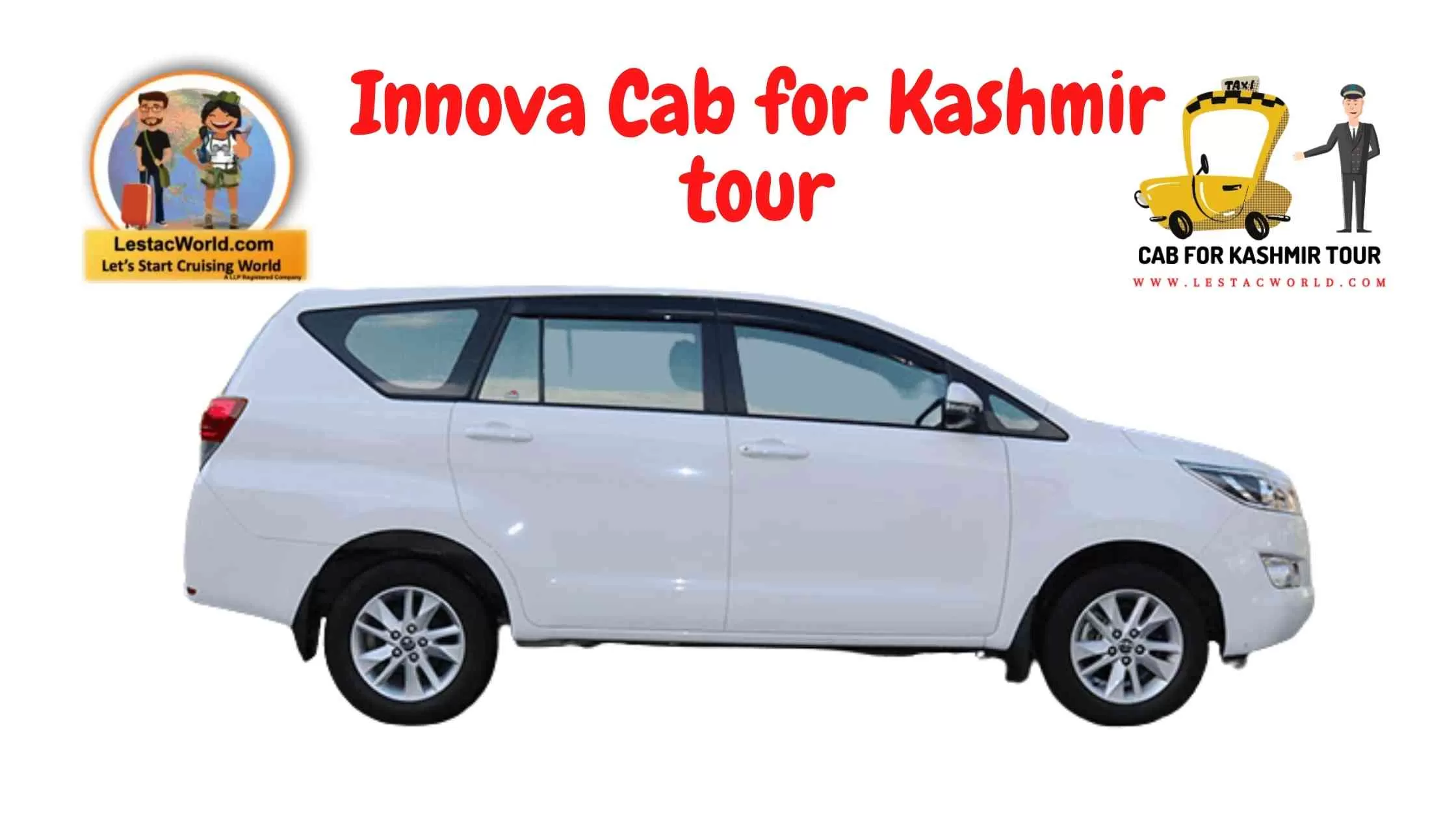 Innova Cab for Kashmir tour