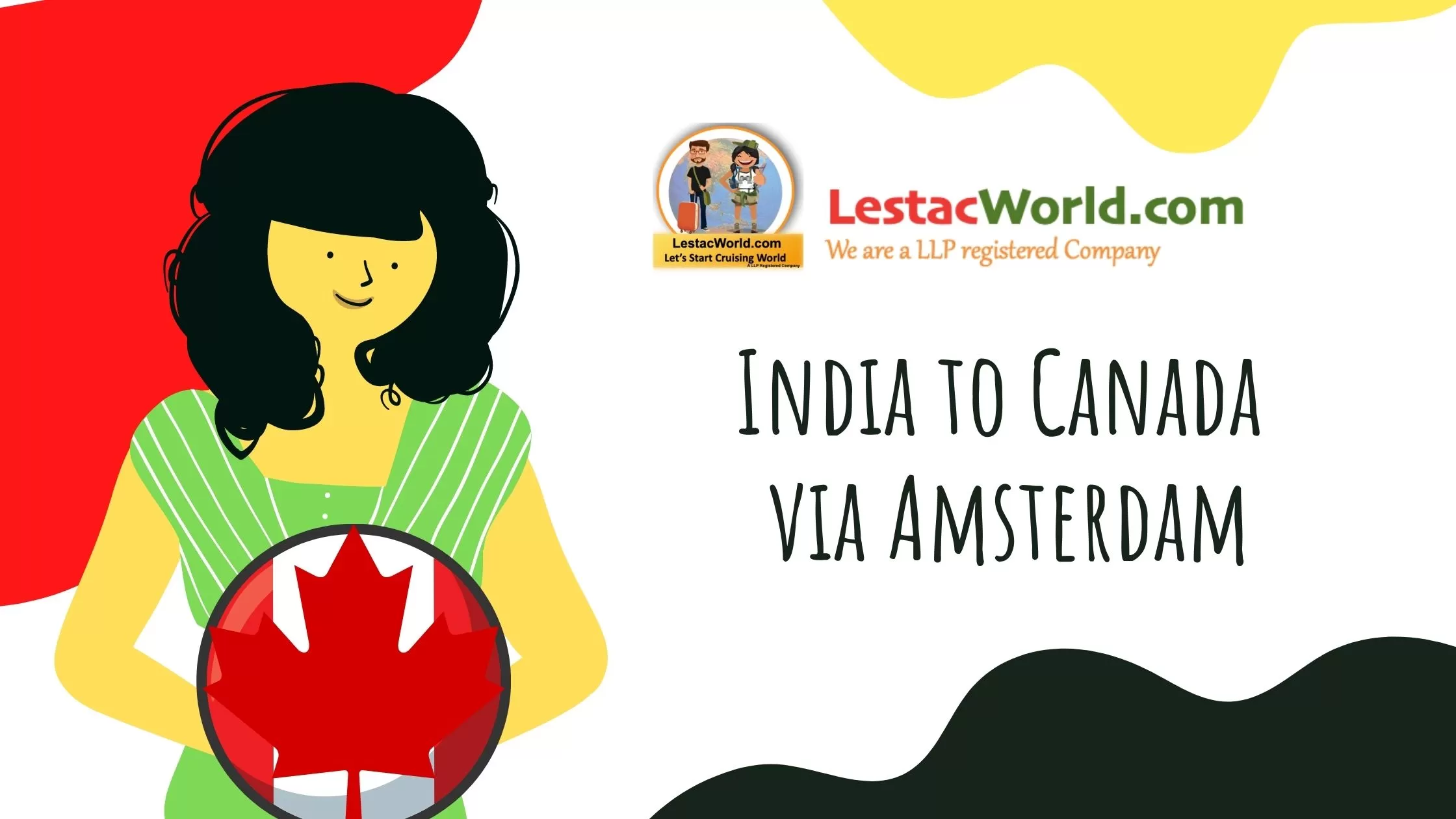 India to Canada Via Amsterdam