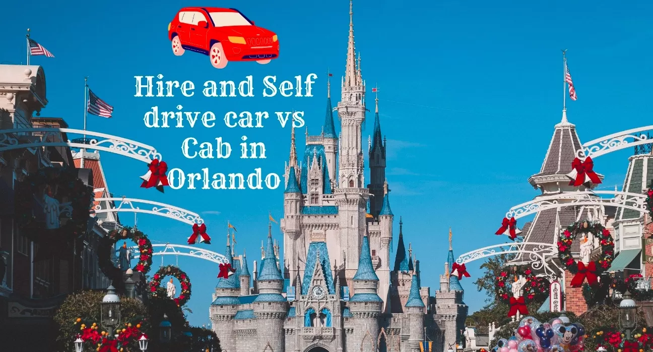 Hire and Self Drive a car vs Public transport in Orlando