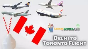 Delhi to Toronto Flight
