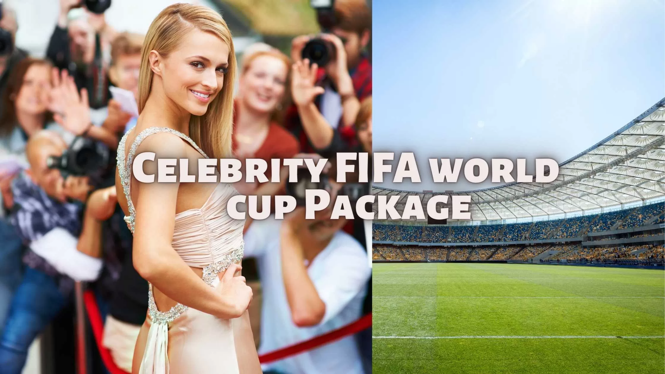 Fifa world cup packages for Celebrities