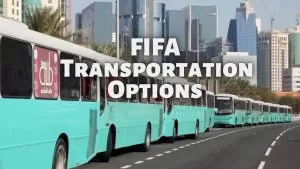 Transportation options during Fifa world cup