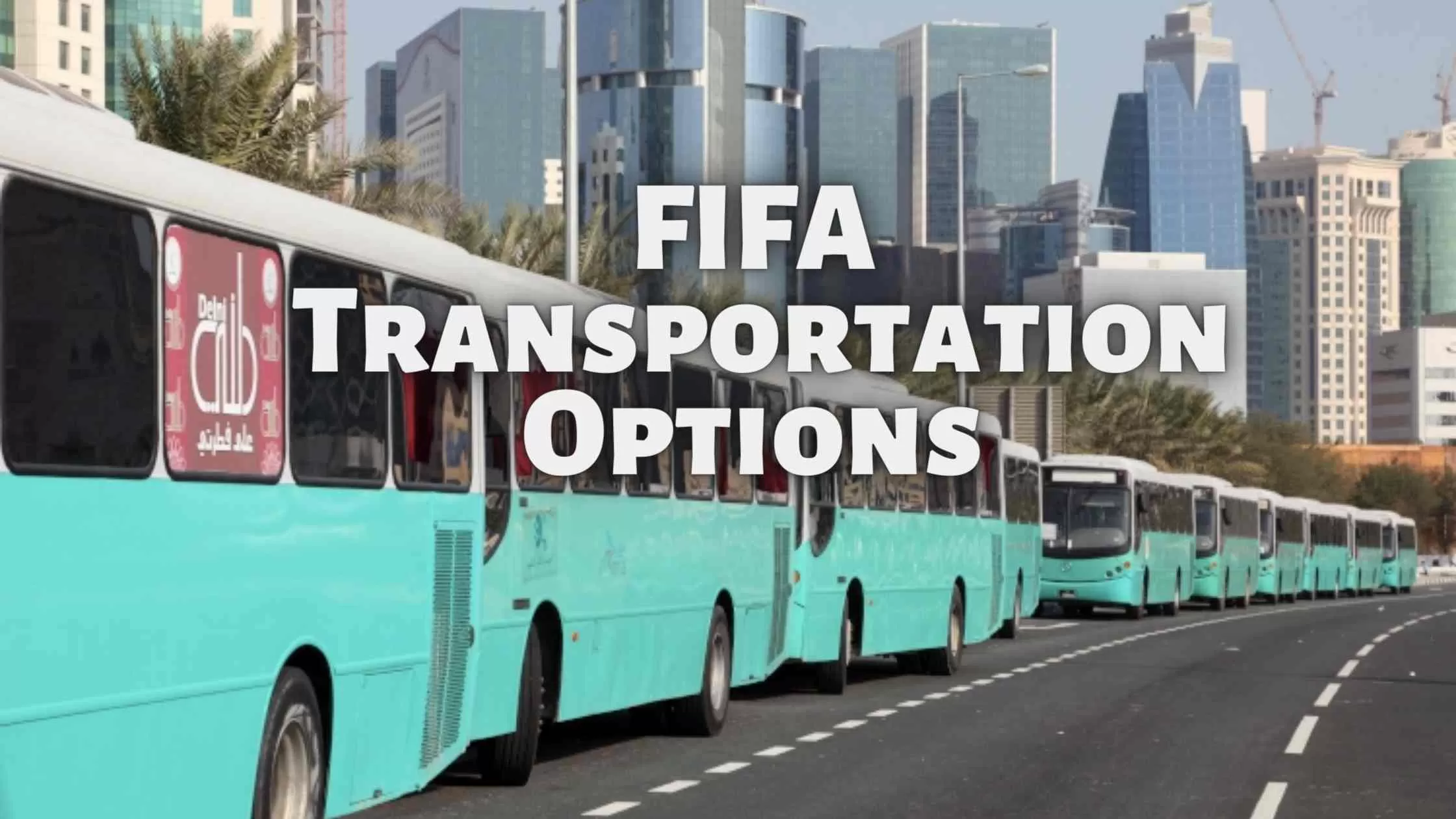Transportation options during Fifa world cup