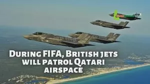 During FIFA, British jets will patrol Qatari airspace