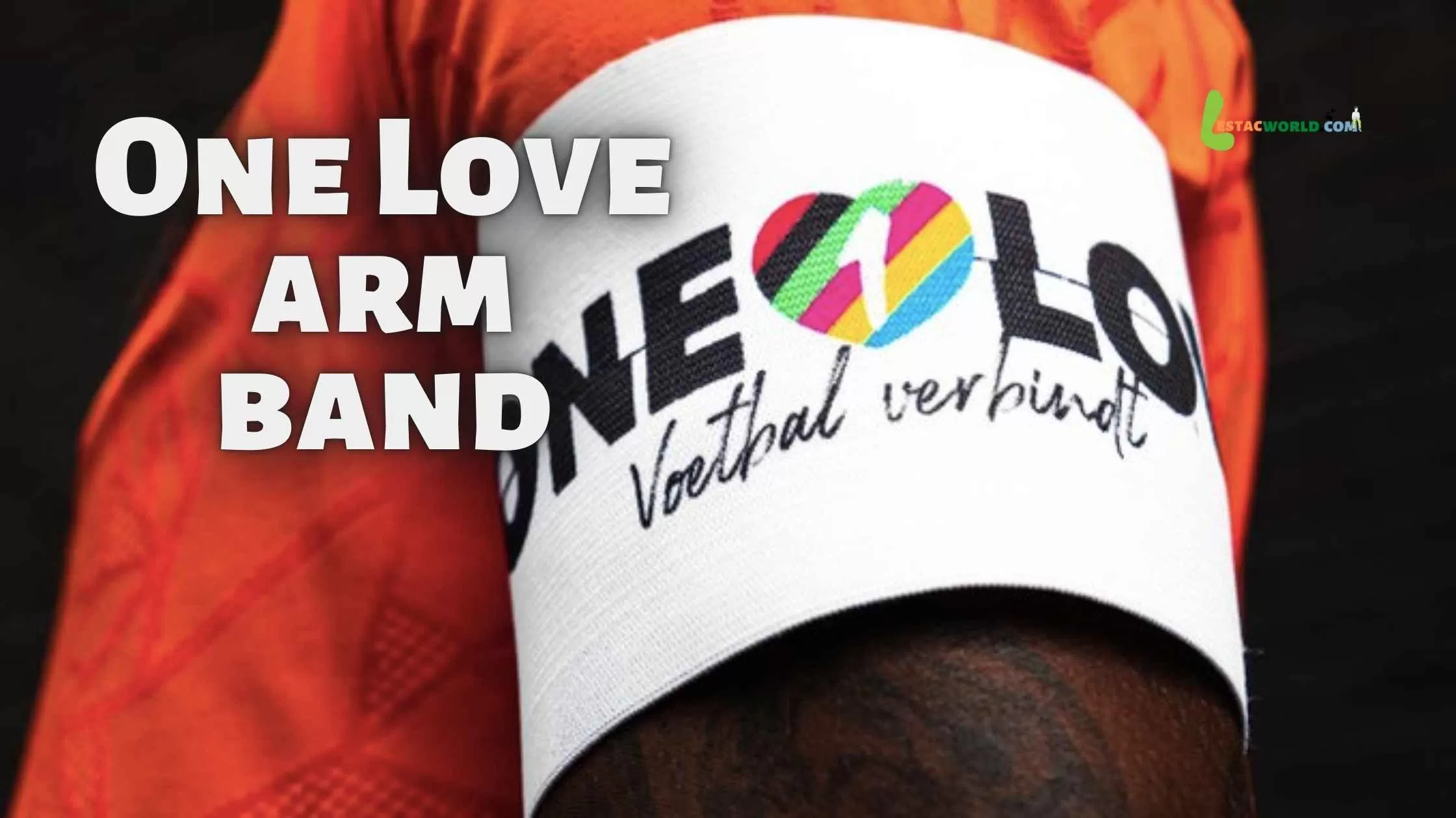 What does the One Love armband by European football teams mean