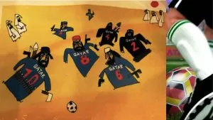 French newspaper showed Terrorists as Qatari football players