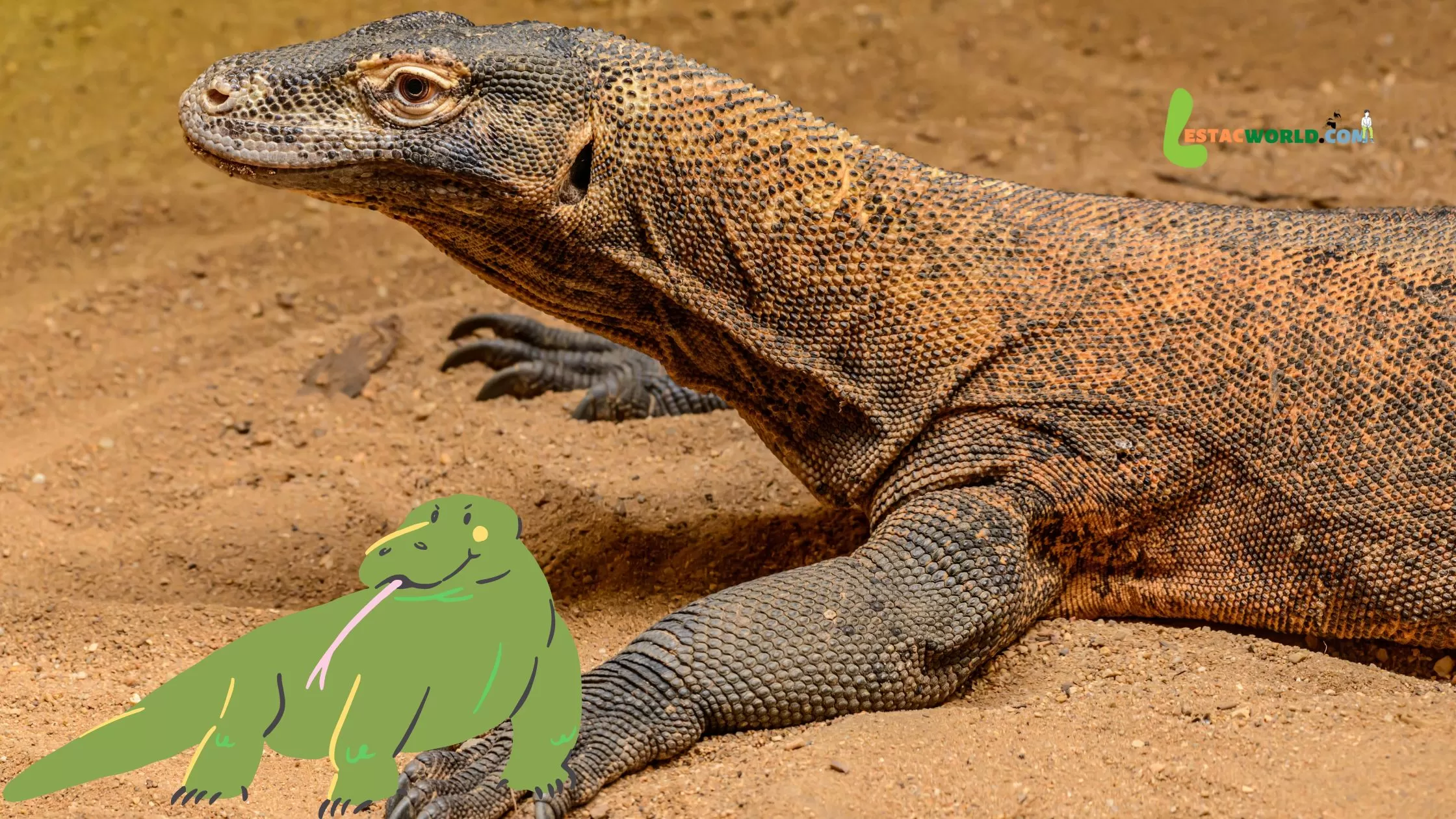 A majestic Komodo Dragon captured during our Komodo Island Tour experience.