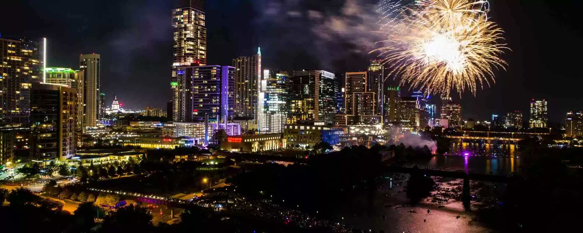 Lunar New Year fireworks light up Hong Kong again